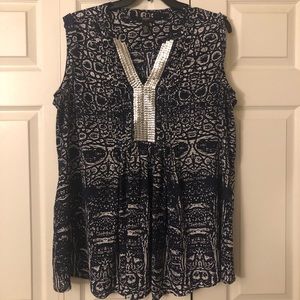 Alfani Sleeveless Blouse